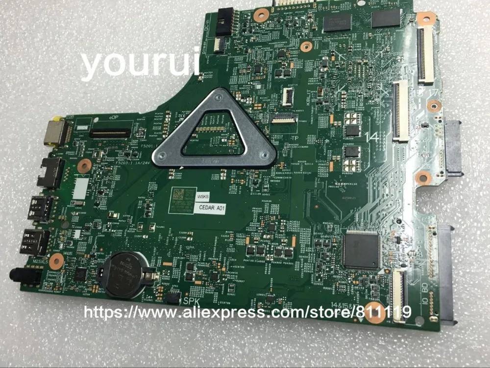 Ноутбук yousui для Dell серия 3442 материнская плата 3542-1 PWB FX3MC REV:A00 3558U 100% тестирование