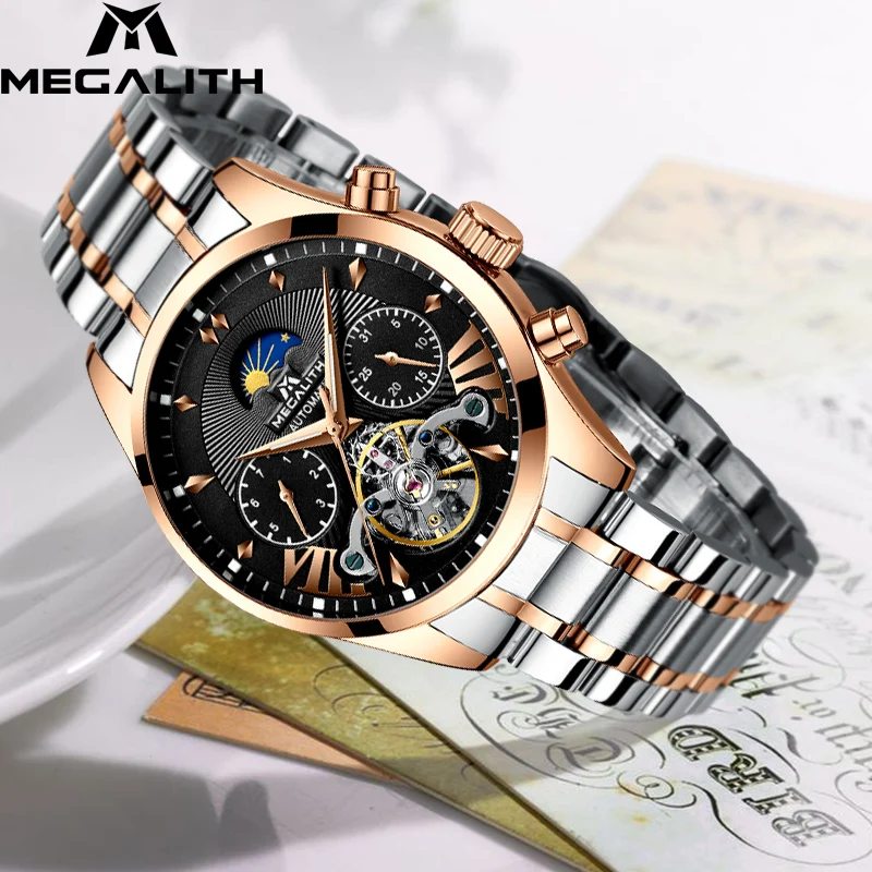 2019 Роскошные Лучшие брендовые Автоматические Мужские механические часы