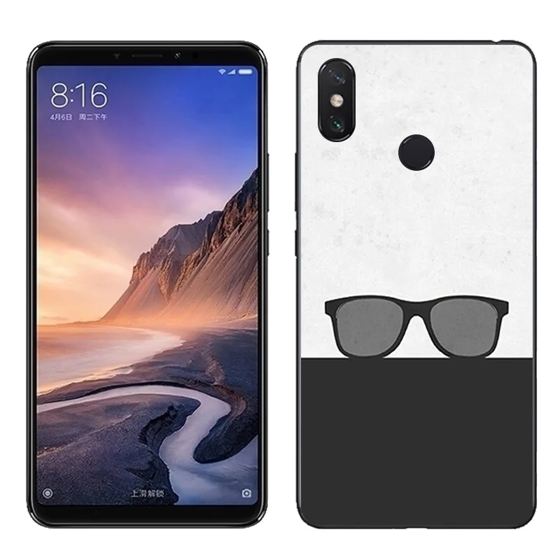 Чехлы для Xiaomi Mi Max3 силиконовый чехол 6 9 дюйма Max 3 City Life чехлы телефонов с рисунком