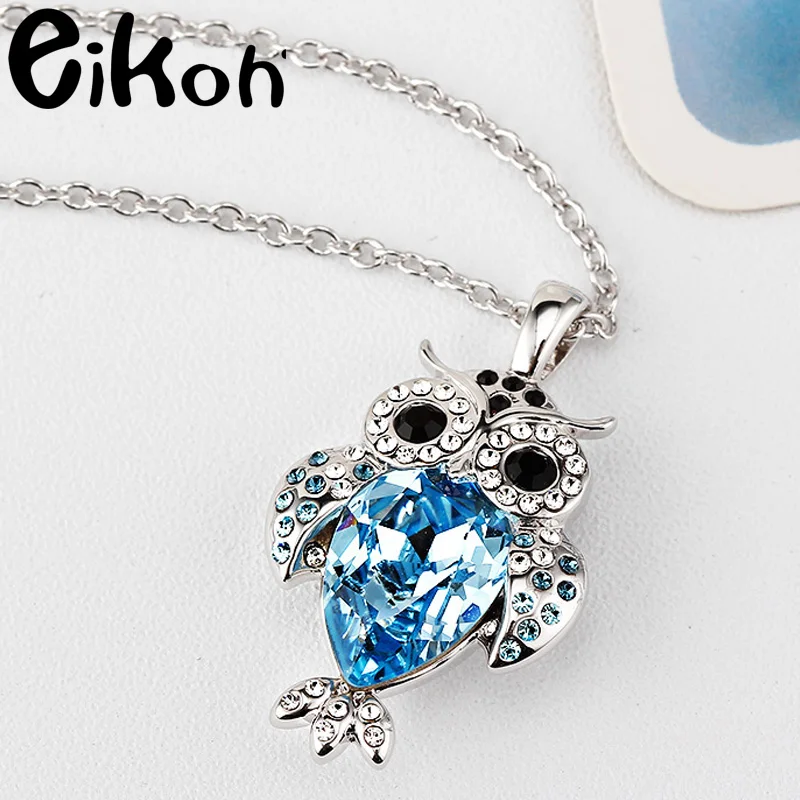 Eikoh Сова Ожерелье Ювелирные Изделия Аксессуар Белого Золота Цвет Boho Длинные