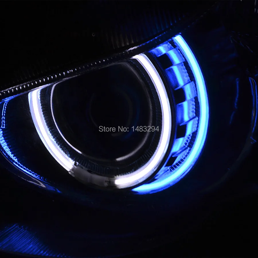 Модифицированный проектор HID Blue Halo White Angel Eye для Honda CBR1000 RR 2008 2011|cbr1000rr|rr eyesrr |