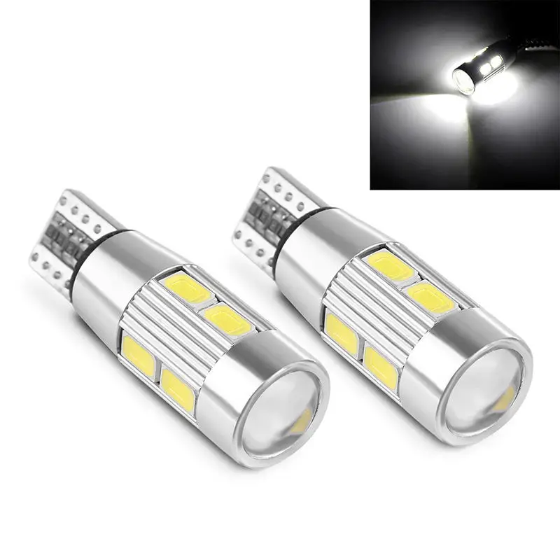 Алюминиевый светодиод Cambus T10 10 4 штуки чипы Cree W5w (чипы Samsung 5630)|t10 10|10 t10aluminio led |