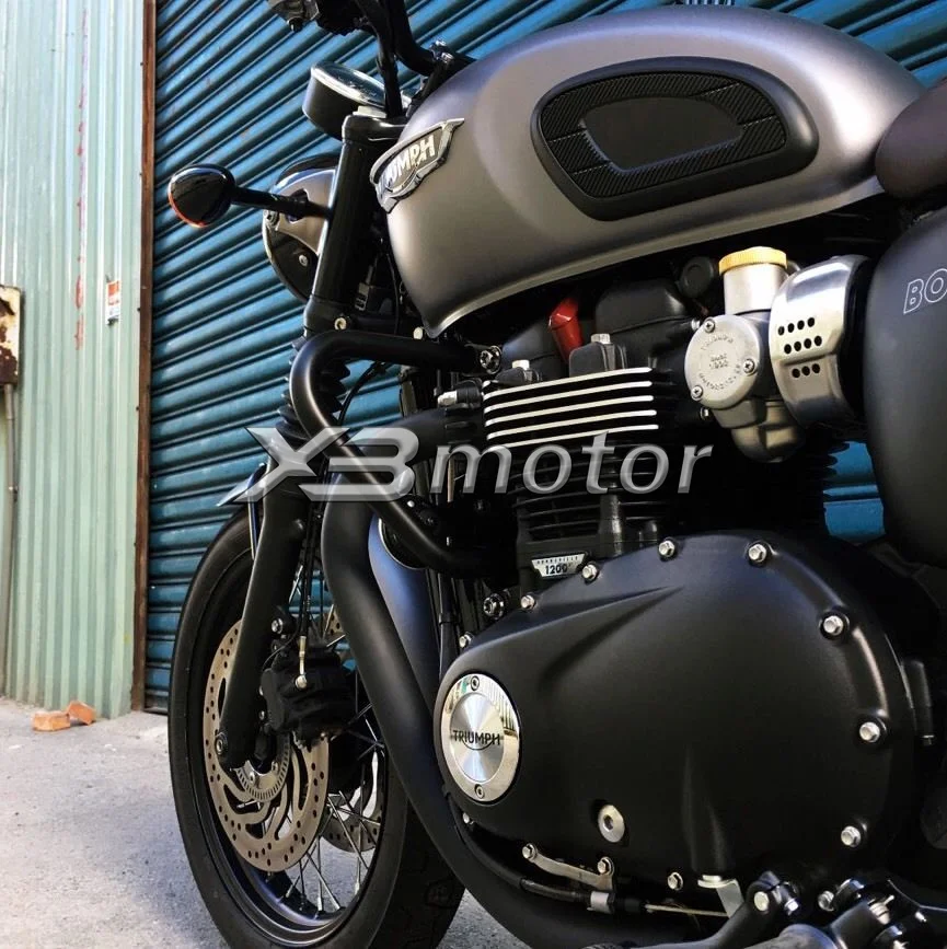 Мотоциклетный бампер Защита двигателя для Triumph Bonneville T100 T120 Bobber Thruxton 1200/R Street Cup/Твин