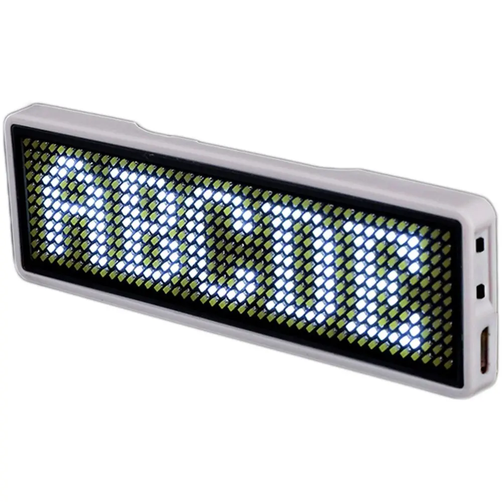 Blueteeth светодиодная неоновая вывеска с именем экран для визиток цифровой