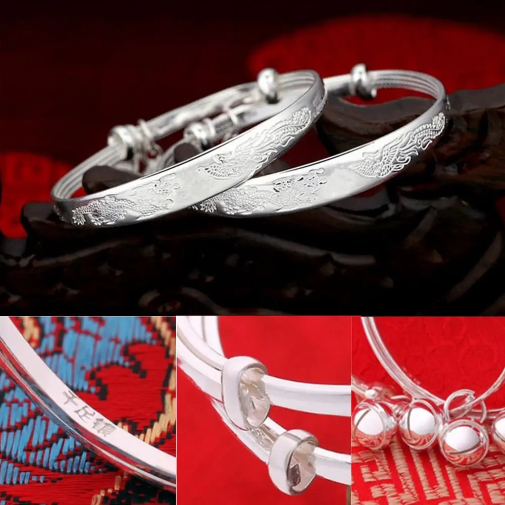 1 шт. браслет Колокольчик в китайском стиле для маленьких детей регулируемый