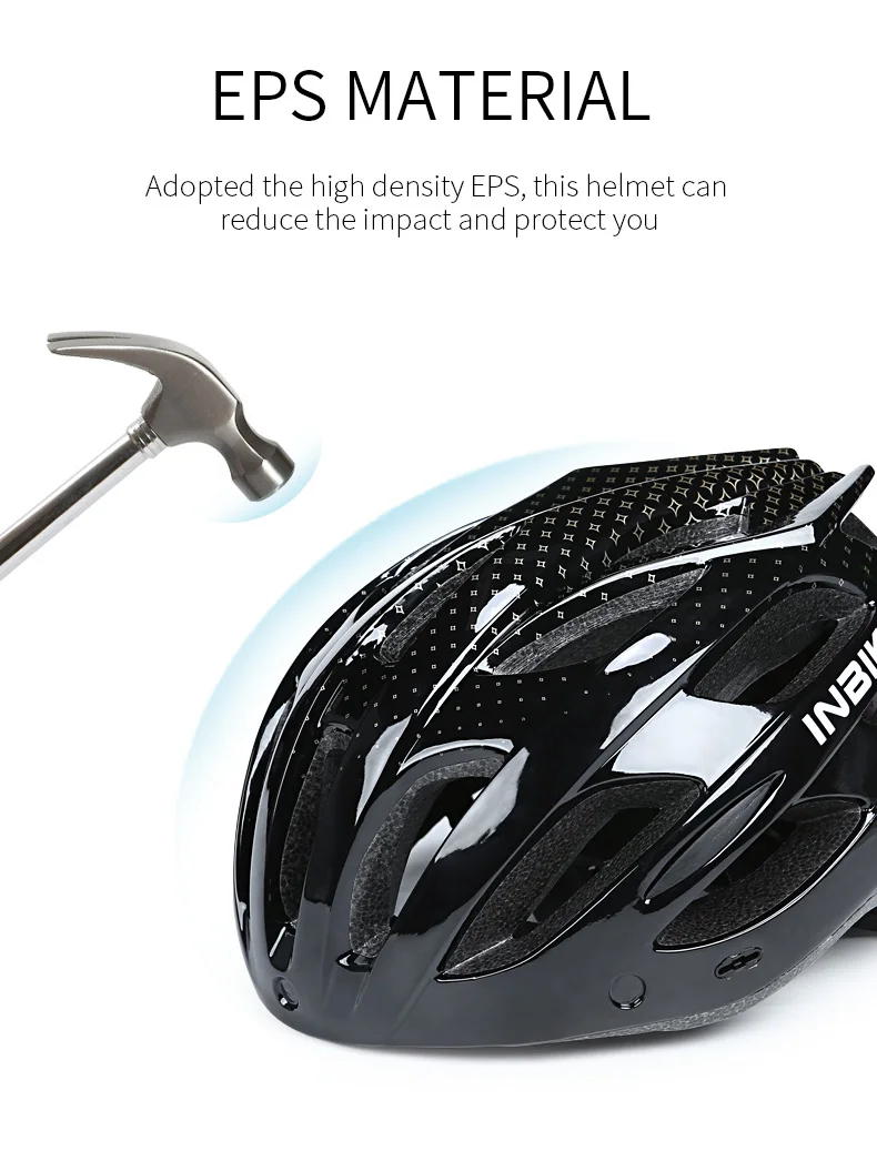 INBIKE велосипедные шлемы для мужчин и женщин MTB дорожный велосипедный шлем ультралегкий цельный велосипедный шлем с очками для езды