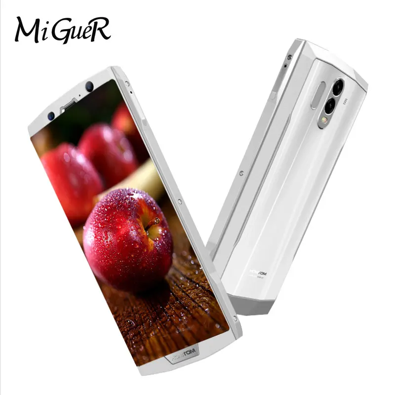 HOMTOM HT70 отпечаток пальца мобильный телефон 10000mAh 4GB + 64GB 6 0 ''HD 18:9 полный дисплей