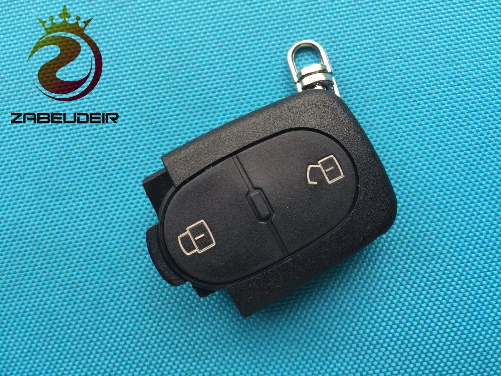 1 шт. Новый чехол для Audi A2 A3 A4 A6 A8 2/3 кнопочный брелок дистанционного управления