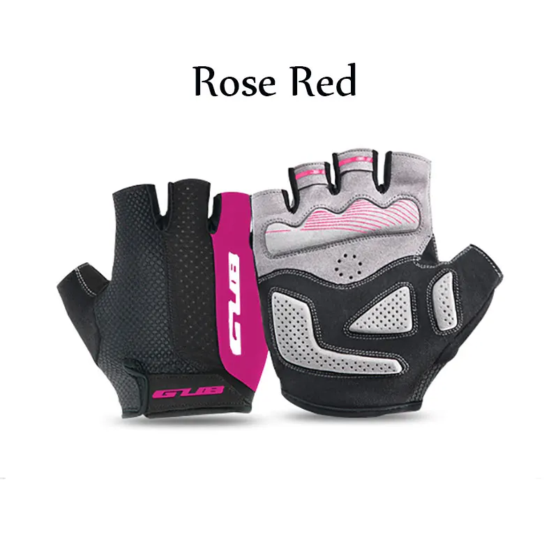 2018 GUB Summer Cycling Gloves Gel Half Finger Shockproof Sport Gym MTB Mountain Bicycle Bike Anti-slip | Спорт и развлечения