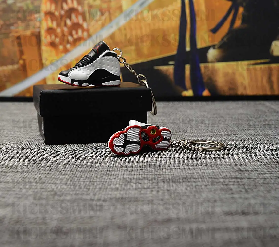 Дропшиппинг Air Jordan 1" он получил игры" тапки брелки 1/6 масштаб 3D Мини тапки JORDAN Брелок Кукла аксессуар