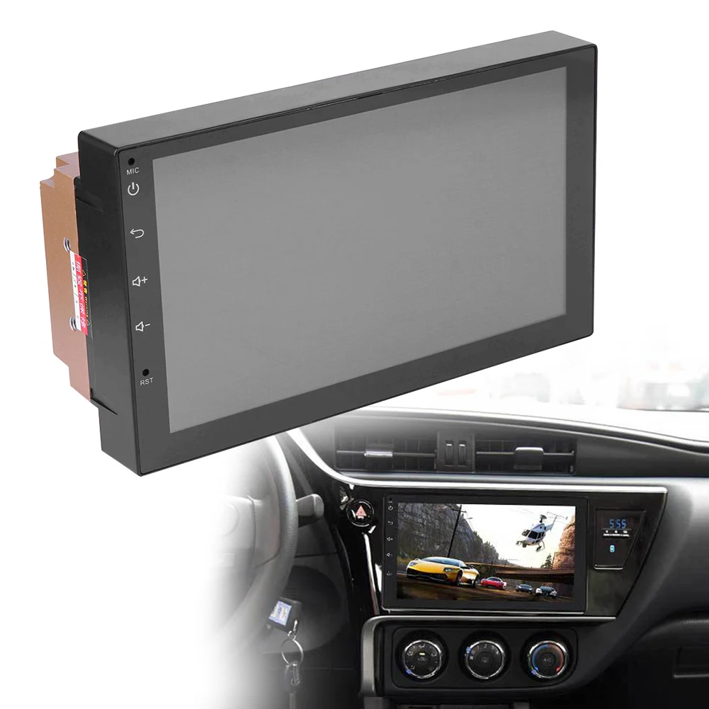 Car Android 7.1 Navigation WIFI Stereo Radio MP5 Bluetooth 7 Inch Screen HD Rear Camera Player GPS FM | Автомобили и мотоциклы