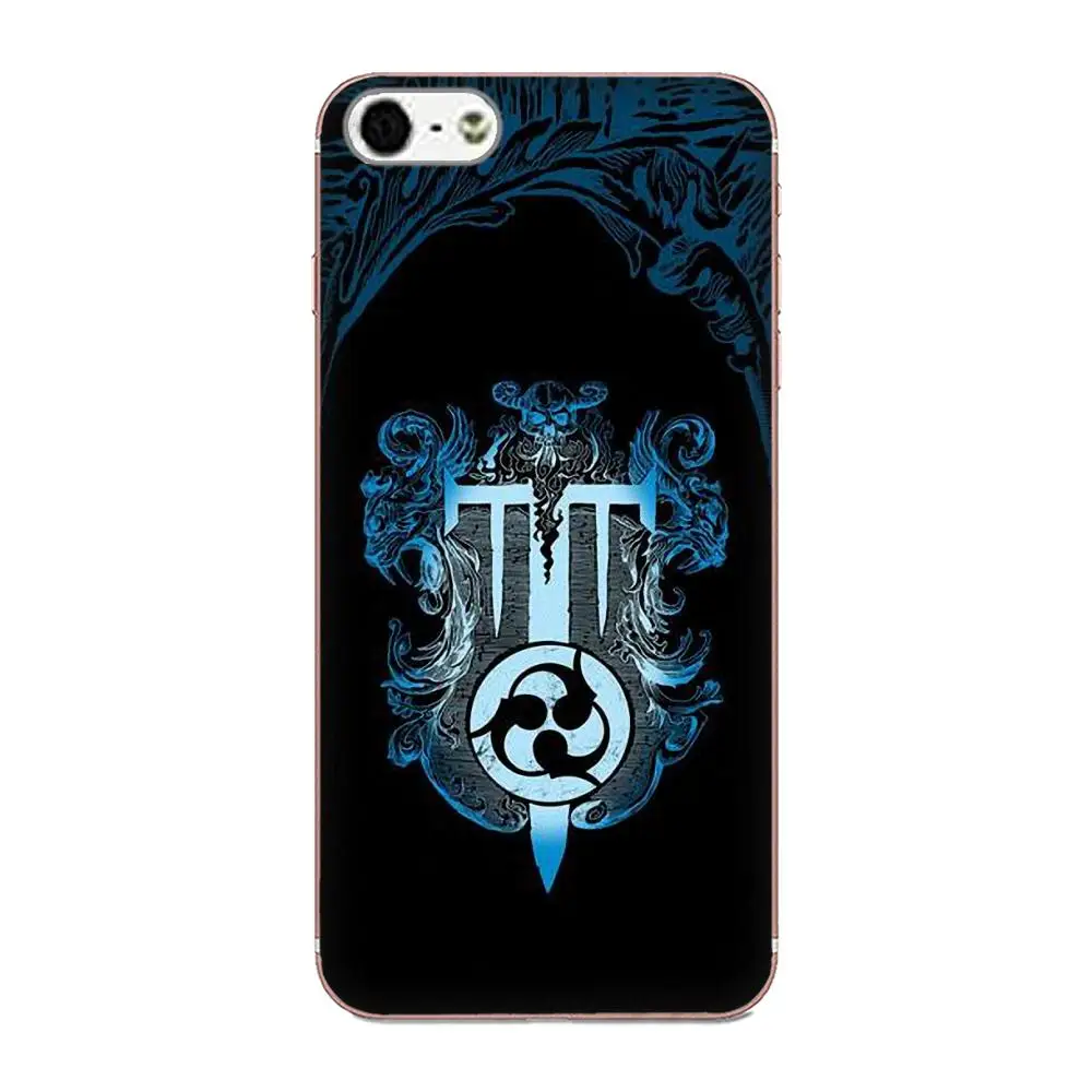 Металлический рок-браслет Trivium для Apple iPhone 4 4S 5 5C 5S SE 6 6S 7 8 Plus X XS Max XR мягкий чехол из