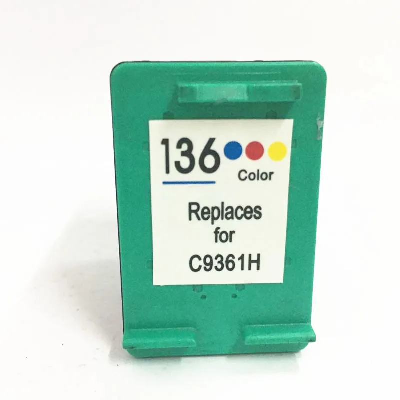 Сменный чернильный картридж einkshop 136 для hp Deskjet 5443 D4163 6213 Photosmart 2573 C3183 D5163 PSC 1513 |