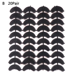 40 шт. = 20 пар, резиновые накладки на высокий каблук