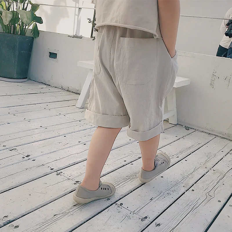 2018 летние популярные детские повседневные шорты штаны для девочек хлопковые