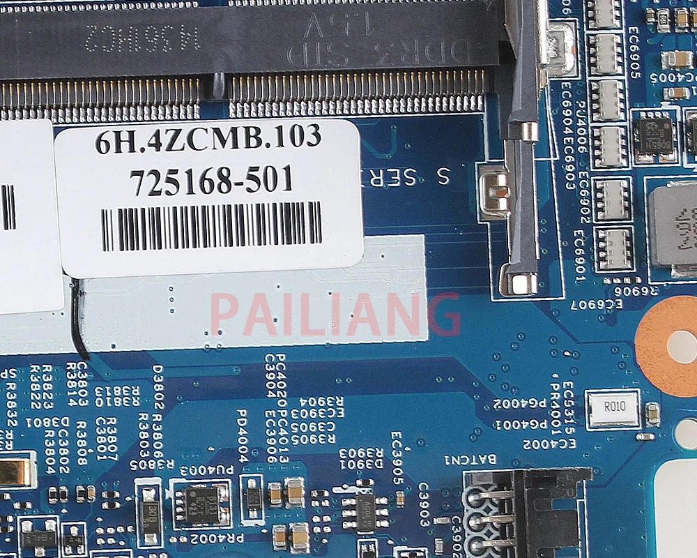 PAILIANG материнская плата для ноутбука hp 455 G1 ПК платы 725168-001 725168-501 полный tesed DDR3