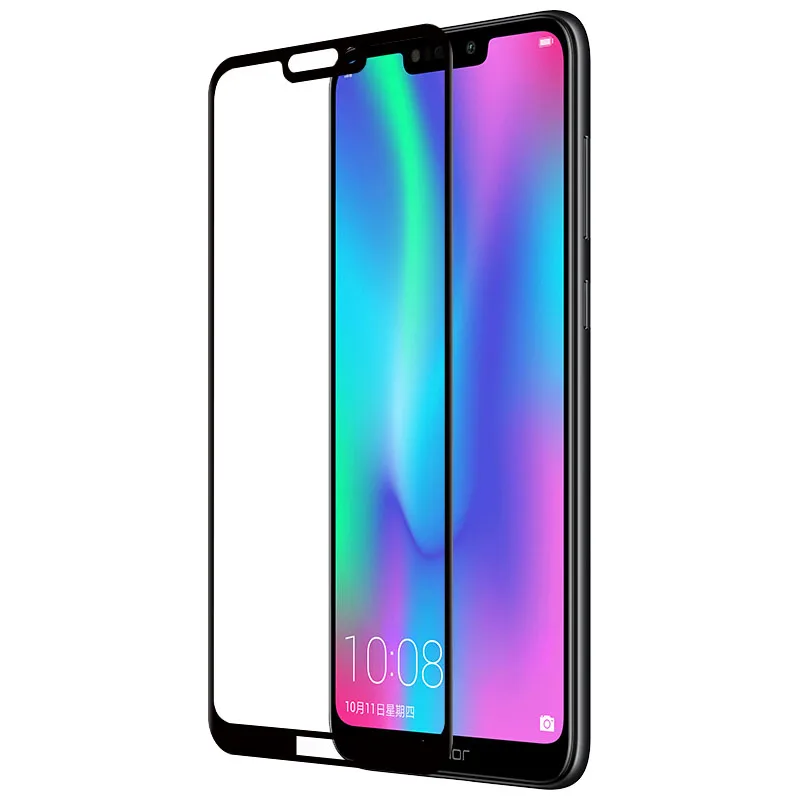MAKAVO 2 упаковки для Huawei Honor 8C закаленное стекло полное покрытие Защитная пленка