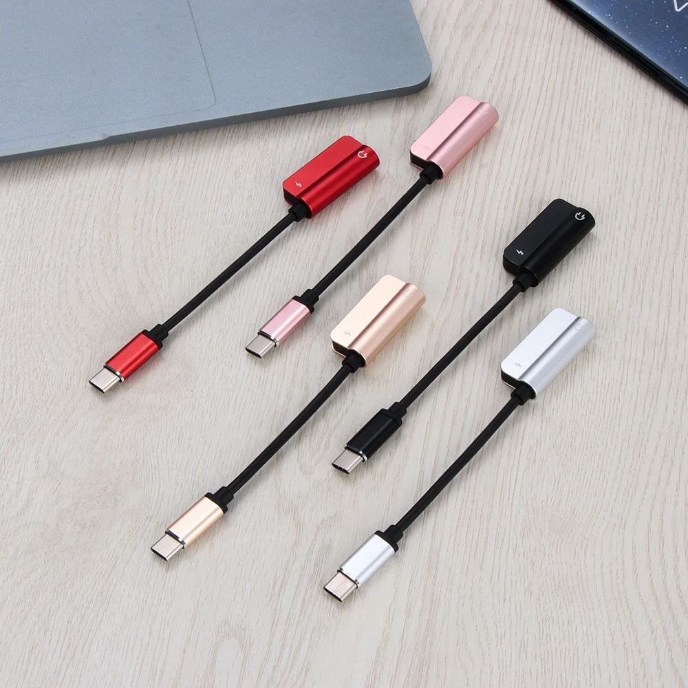 AUX быстрый USB C разъем для наушников тип-c мужчин и женщин разветвитель Кабель 3,5 мм 2 в 1 адаптер аудио конвертер для huawei P20 Pro