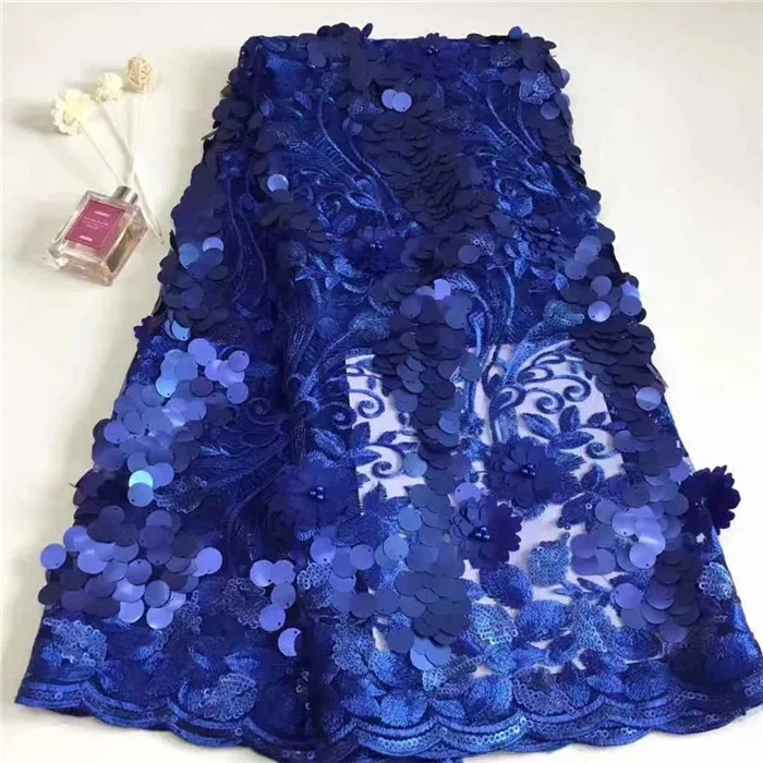 

High Quality Lace Fabric Apliques Bridal Lace, sequins Latest French Lace fFabric In Peach, 3D Flower Lace Wedding Dresses gold