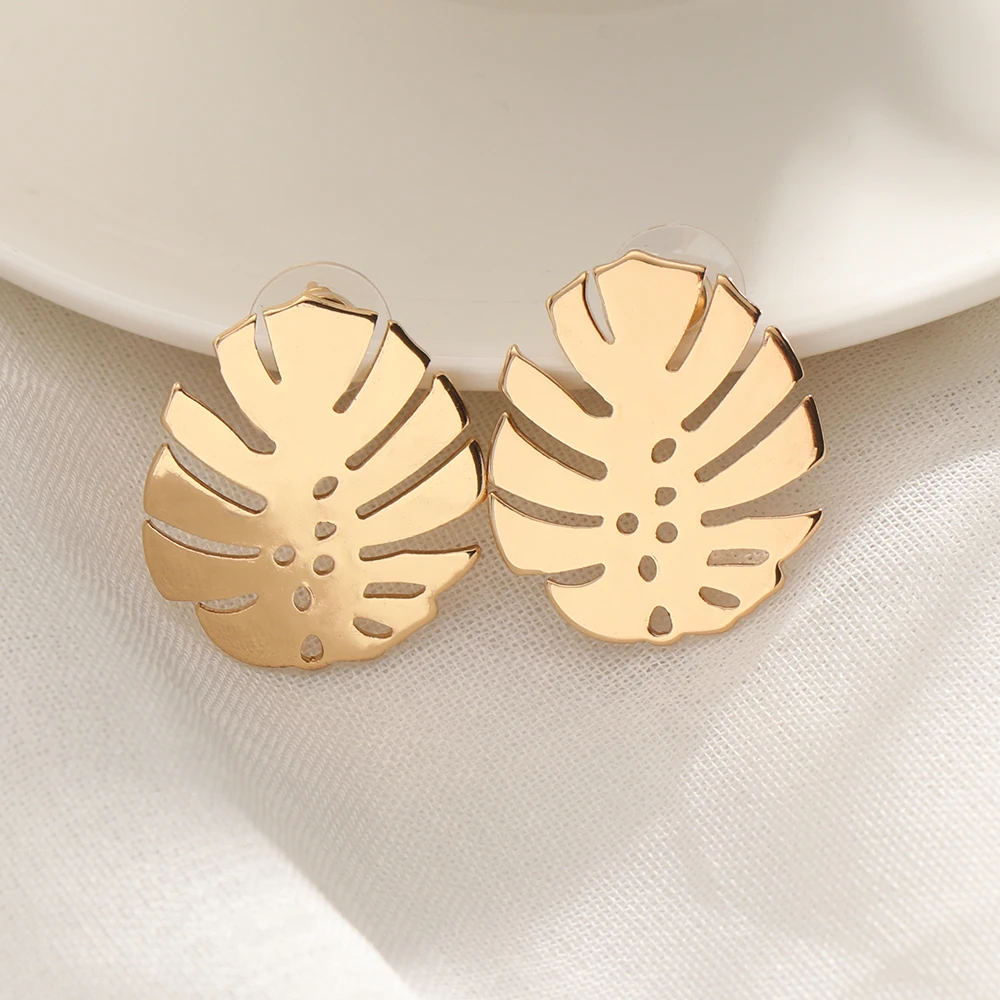 Лидер продаж модные классические золотистые витые серьги-гвоздики в виде