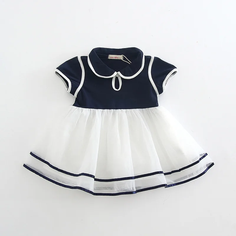 idea brand quality 2018 baby infant girl summer mesh dress girls short sleeved princess dresses tutu clothes | Детская одежда и