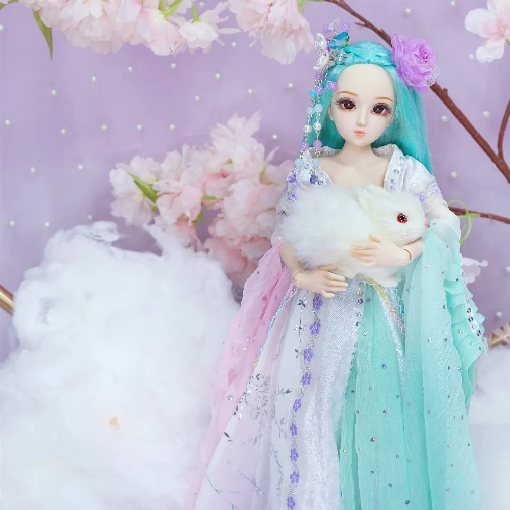 DQ bjd кукла 45 см дневник королева 1/4 одежда обувь головной убор ручной работы