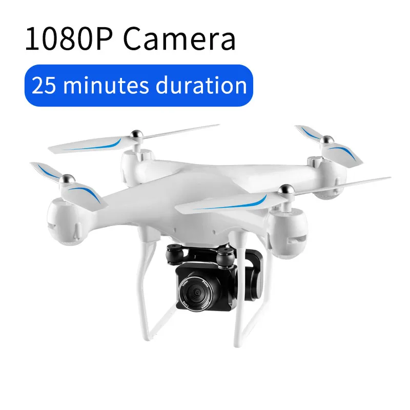 white 1080p camera Дрон камера 480P 1080P rc Квадрокоптер HD аэрофотосъемка давление воздуха RC вертолет полёт 20 минут игрушки в подарок - Цвет: white 1080p camera