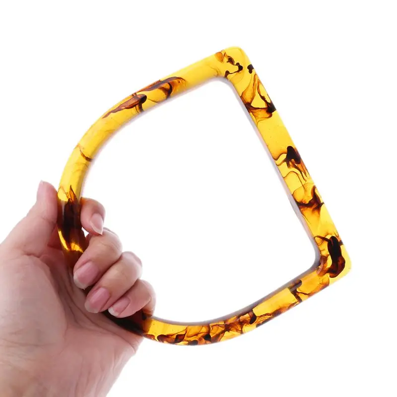 Замена ручки из смолы DIY Сумочка Кошелек Рамка сумка аксессуары ручка рамка для сумки 14x13,5 см