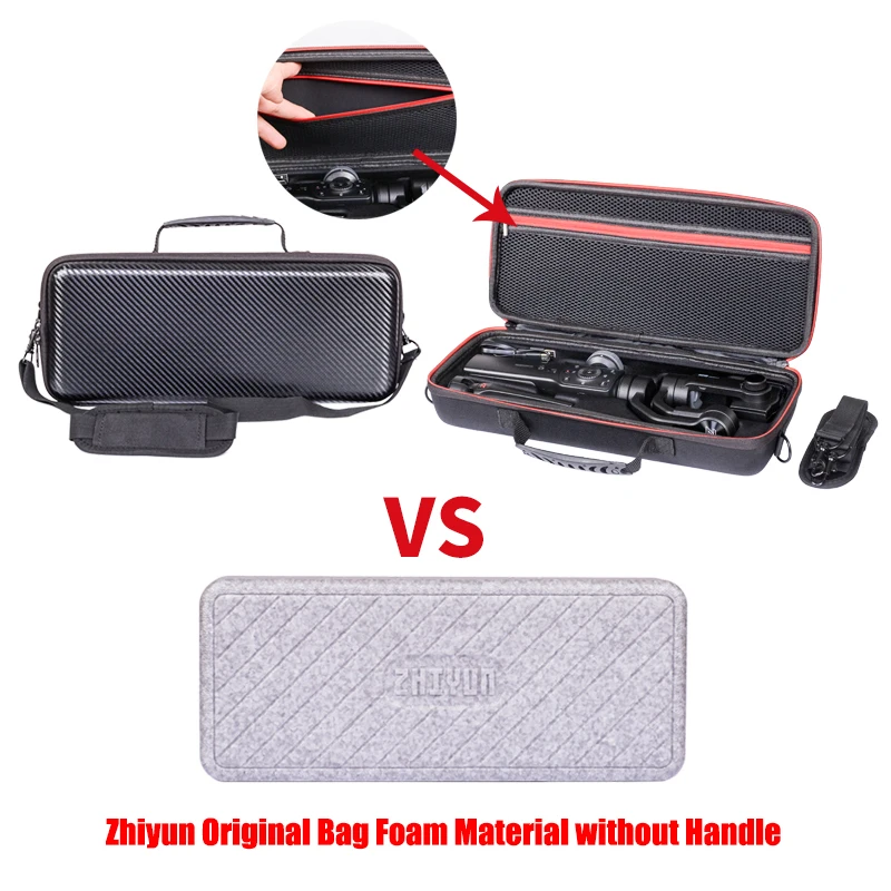 Сумка для переноски zhiyun smooth 4 водонепроницаемый дорожный портативный кейс