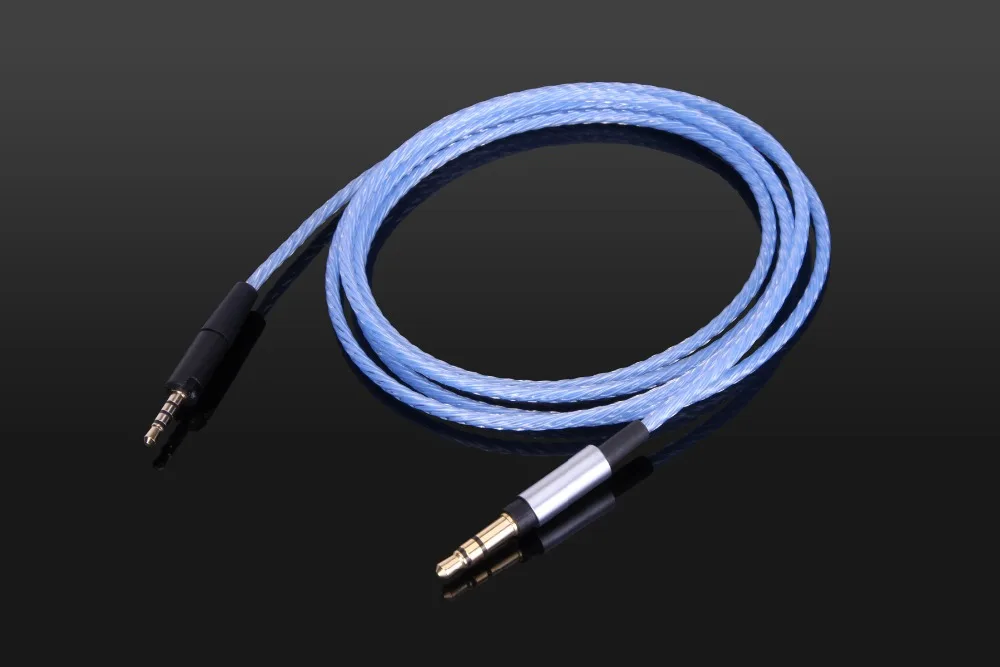 Новая замена обновления серебряный аудио кабель для Sennheise HD 4.30i HD 4,30G 4.40BT 4,50 BTNC 400S Наушники-3 цвета