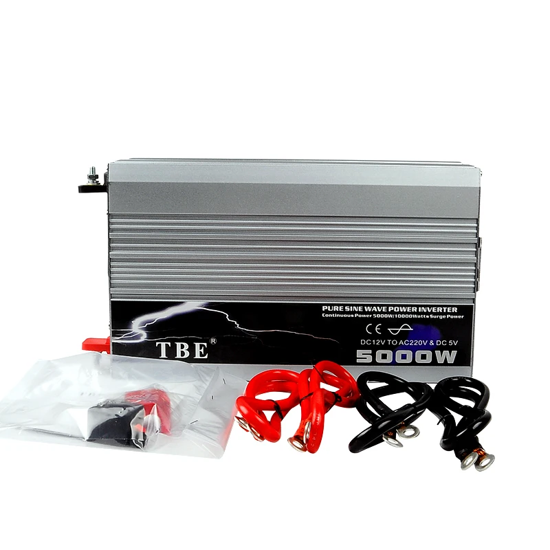 Инвертор немодулированного синусоидального сигнала 5000 Вт 48 В 220 преобразователь