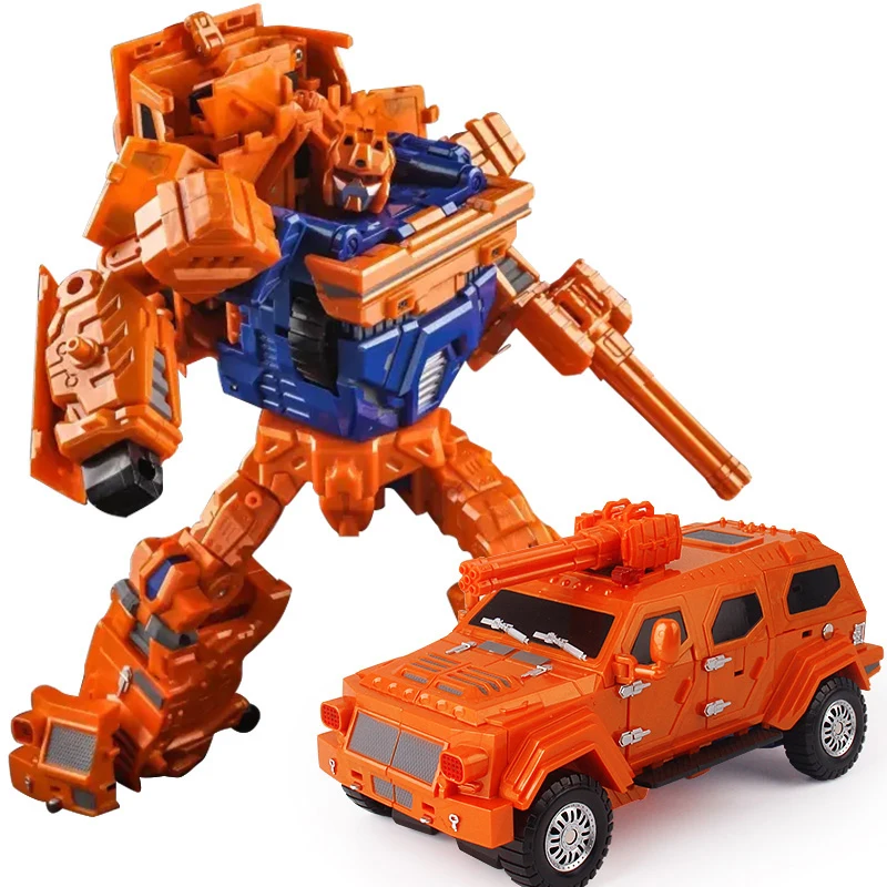 WJ трансформация TW Justice Throttlebot Team Glodbug Chase Rollbar Wideload автострада прожектор 6в1 фигурка робота игрушки