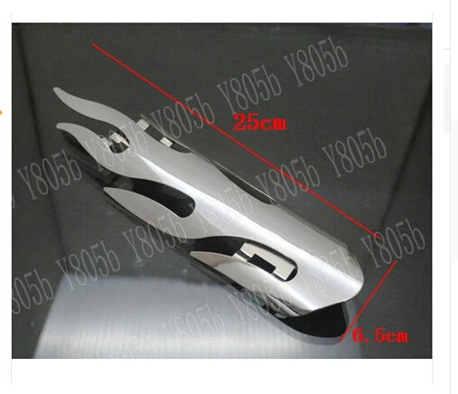 Тепловая защита для выхлопных газов 9 дюймов Yamaha VStar 400 650 1100 1300 Virago Xv 250 535 750 Road Star на