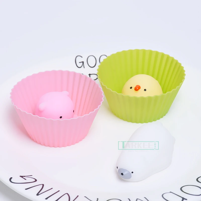 Забавные мини Squeeze игрушечные лошадки Мягкие силиконовые руки мягкими животные