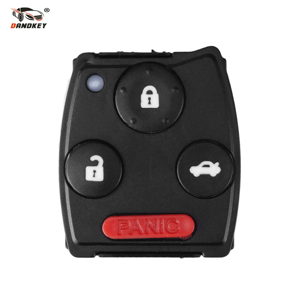 Dandkey 2 3 4 + 1 кнопки резиновая прокладка для Honda Accord Civic CR V Pilot Fob ЗАМЕНА автомобиля с