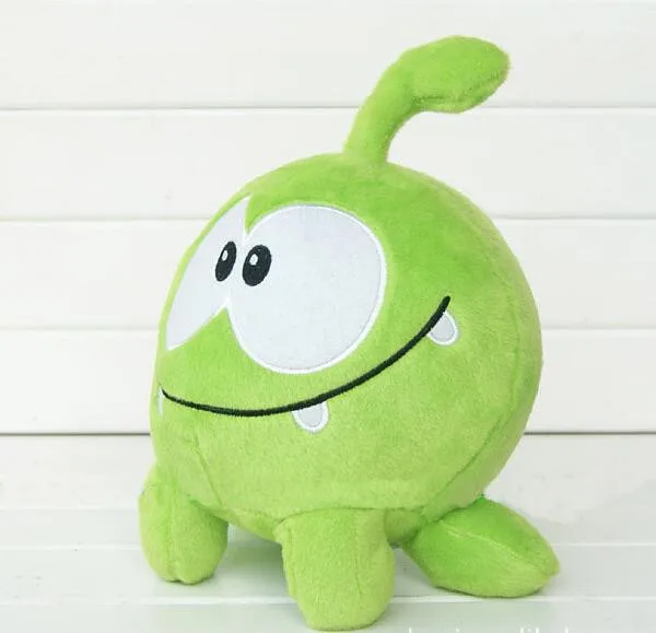 20 см перерезать веревку моей Om Nom мультфильм плюшевые и мягкие игрушки животных