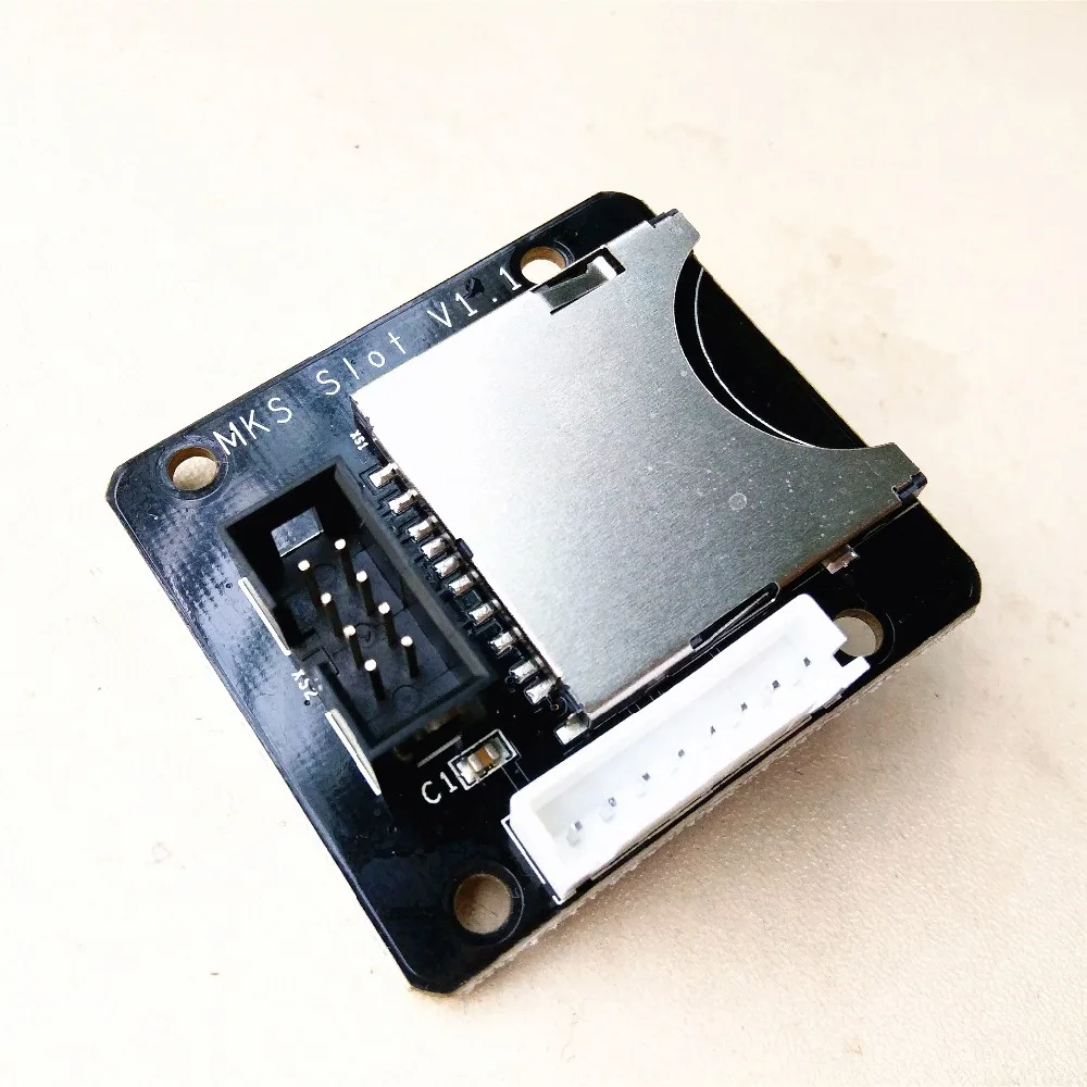 3D аксессуары внешних SD Card Reader 2.8 дюймовый U диска Разъем модуль расширенной