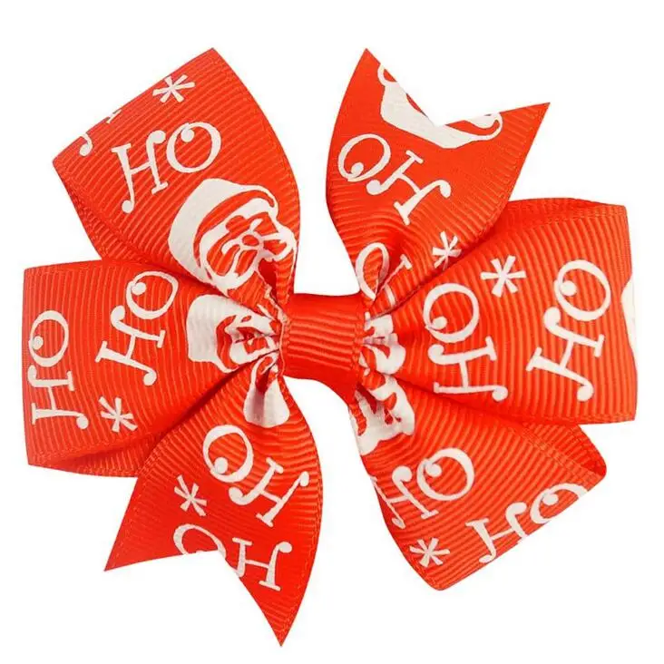 Бесплатная доставка DHL 200 шт./лот 3 дюйма рождественский подарок для девочек банты