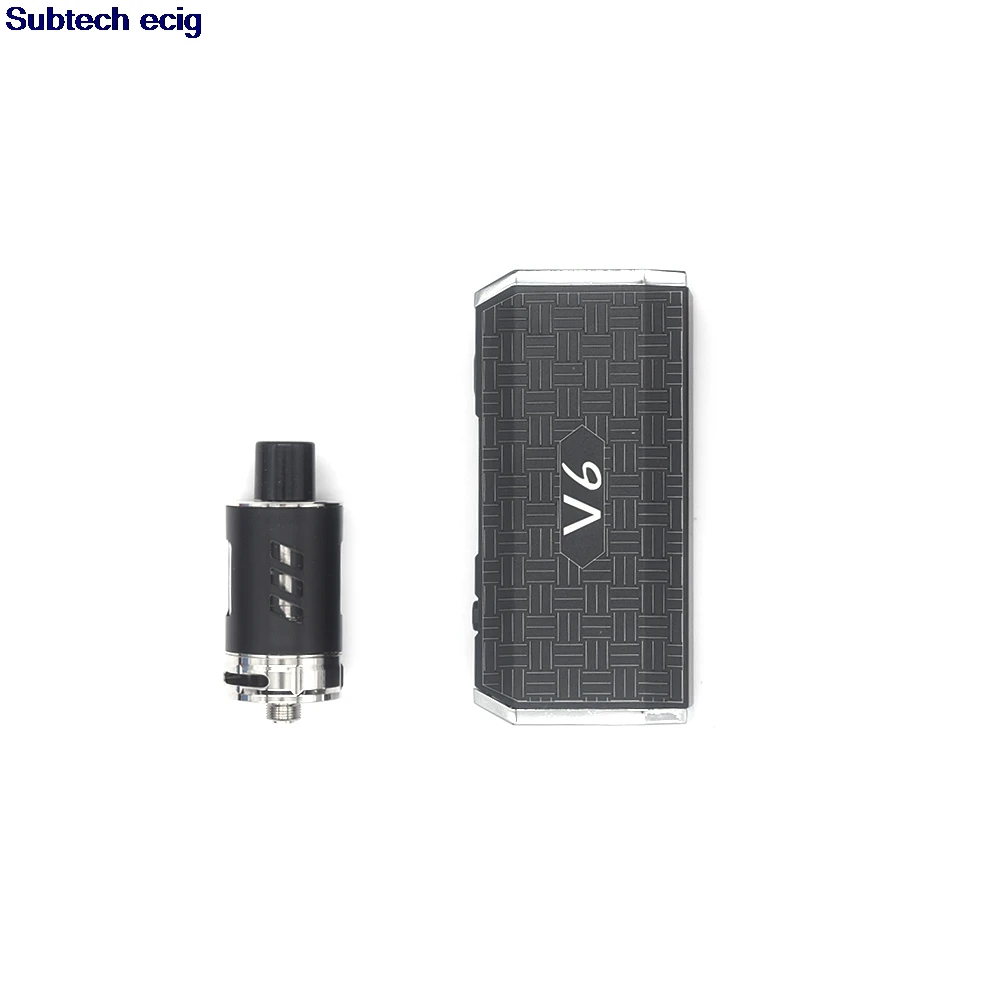 Оригинальная электронная сигарета V6 100 Вт Mech Box испаритель кальян 2200 мАч 3 мл вейп