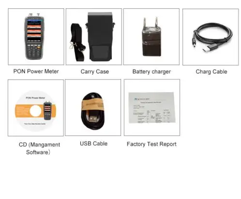 PON оптический измеритель мощности с 1 мВт VFL и для EPON GPON xPON OLT ONU 1310/1490 нм Быстрая