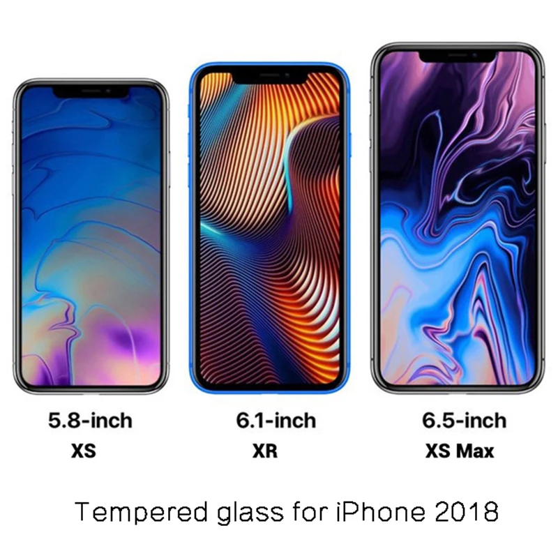 Защитная пленка wangcangli 9H для iPhone Xs Max из закаленного стекла X Xr|Защитные стёкла и