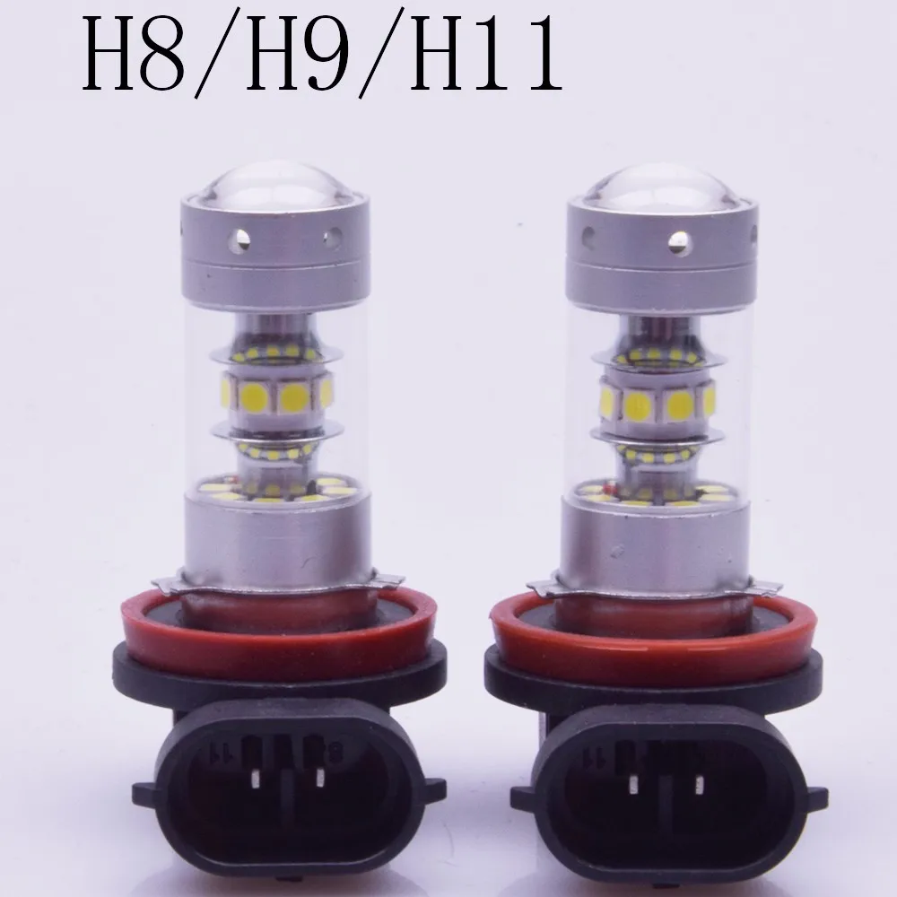 2x140 Вт 1200lm чип H1 H3 H7 H8 H9 H11 H4 9005 9006 led fendinebbia 12v Авто La фар для 5500 K