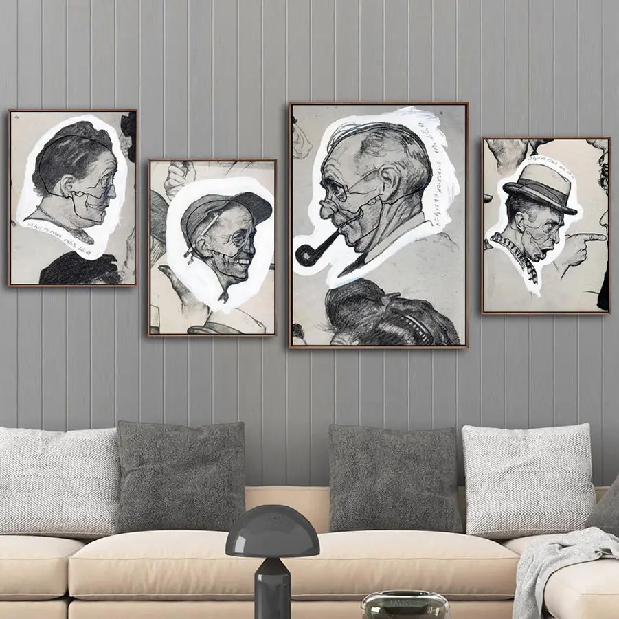 Домашний декор печать художественные настенные картины для гостиной плакат на