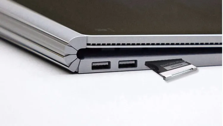 Оригинальный алюминиевый Micro SD кард ридер для Microsoft Surfacebook адаптер карты