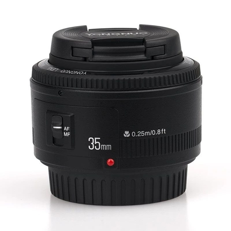 YONGNUO 35mm YN35mm F2 Lens 1:2 AF / MF Wide-Angle Fixed/Prime Auto Focus For Canon Nikon Camera | Электроника