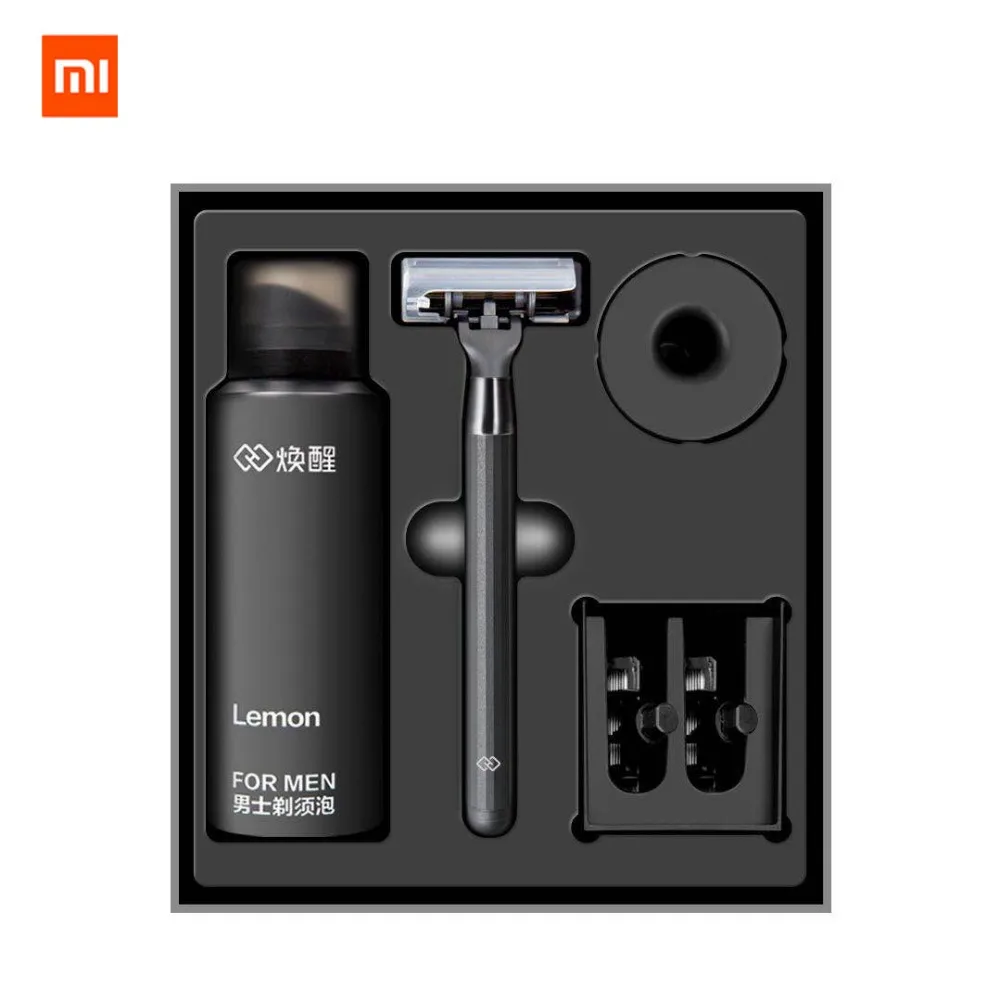 Оригинальный xiaomi mijia Мужская бритва 6 в 1 Набор немецкая импортная бритвенная
