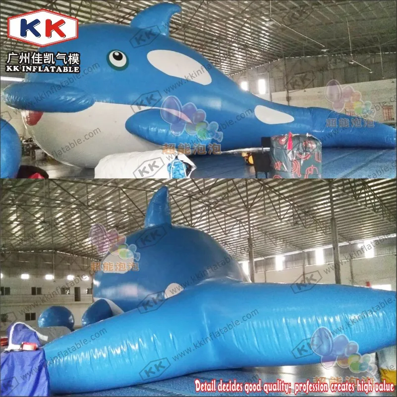 Гигантский надувной КИТ 20 м синий кит для озерной рекламы|inflatable whale|whale blue |
