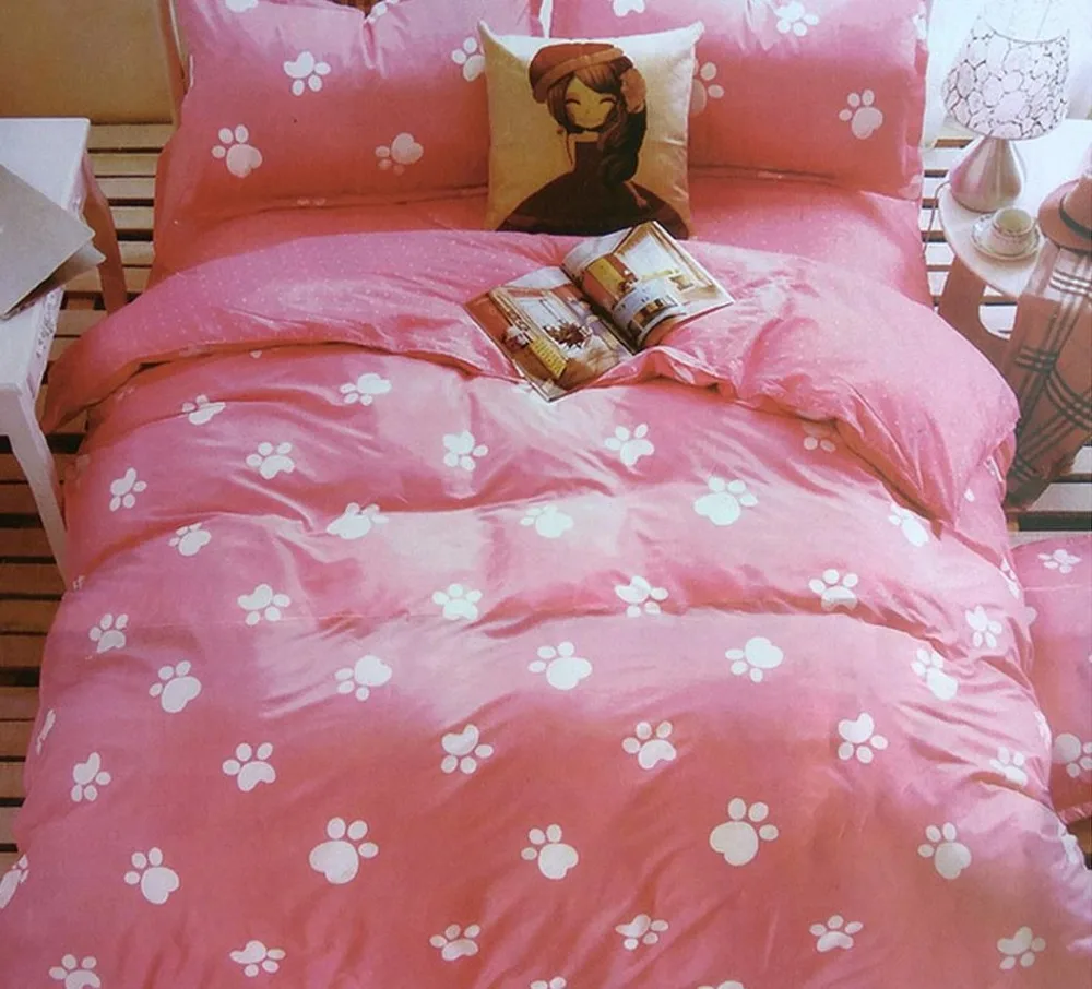 2017 Бесплатная доставка 3 шт 4 четыре мультфильм лист постельные принадлежности