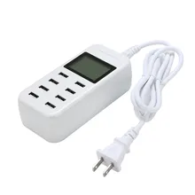 EPULA 8 портовый USB зарядное устройство Порт настольная зарядная