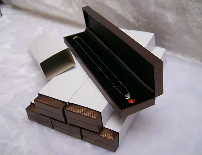 6 шт. оптовая продажа коробка для ювелирных изделий ожерелье упаковка браслет